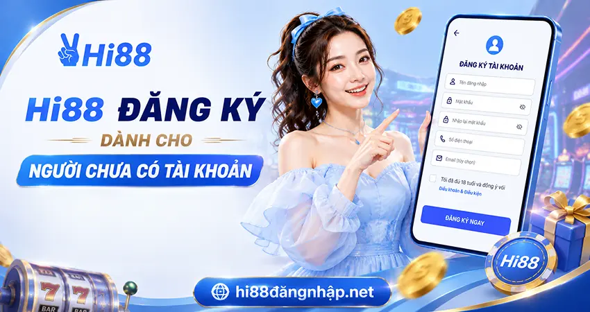 Hi88 đăng ký tài khoản mới
