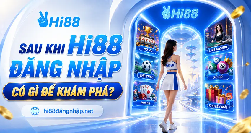 Khám phá casino nổ hũ thể thao Hi88 sau đăng nhập